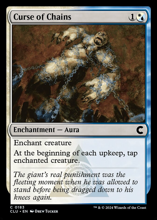 Magic the Gathering Card - Curse of Chains - MTG Circle