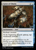 Magic the Gathering Card - Curse of Chains - MTG Circle