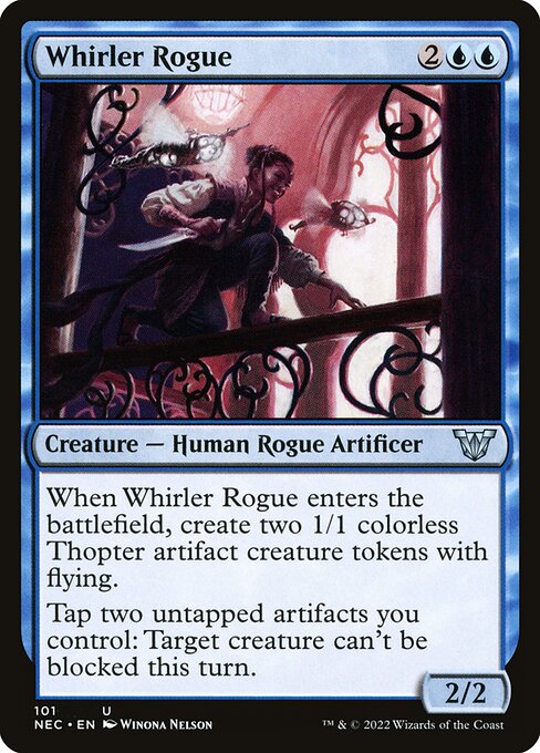 Magic the Gathering Card - Whirler Rogue - MTG Circle