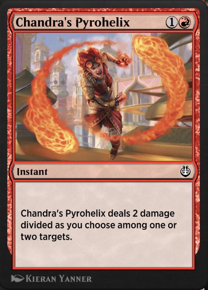 Magic the Gathering Card - Chandra's Pyrohelix - MTG Circle