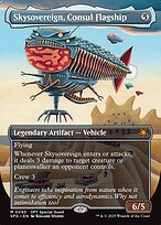 Magic the Gathering Card - Skysovereign, Consul Flagship - MTG Circle