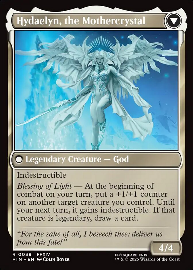 Magic the Gathering Card - Hydaelyn, the Mothercrystal - MTG Circle