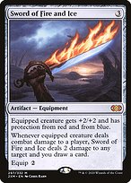 Magic the Gathering Card - Sword of Fire and Ice - MTG Circle