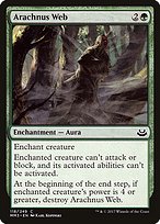 Magic the Gathering Card - Arachnus Web - MTG Circle