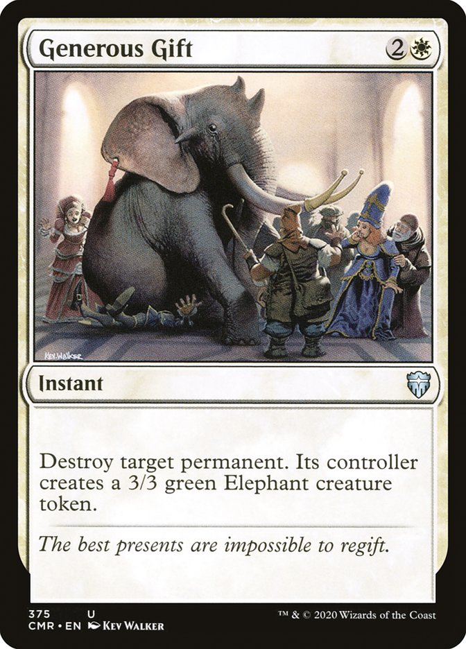 Magic the Gathering Card - Generous Gift - MTG Circle