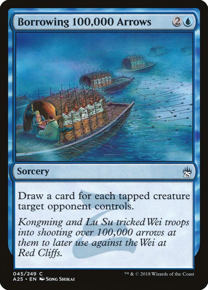 Magic the Gathering Card - Borrowing 100,000 Arrows - MTG Circle