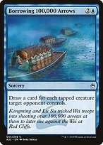 Magic the Gathering Card - Borrowing 100,000 Arrows - MTG Circle