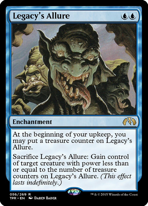 Magic the Gathering Card - Legacy's Allure - MTG Circle