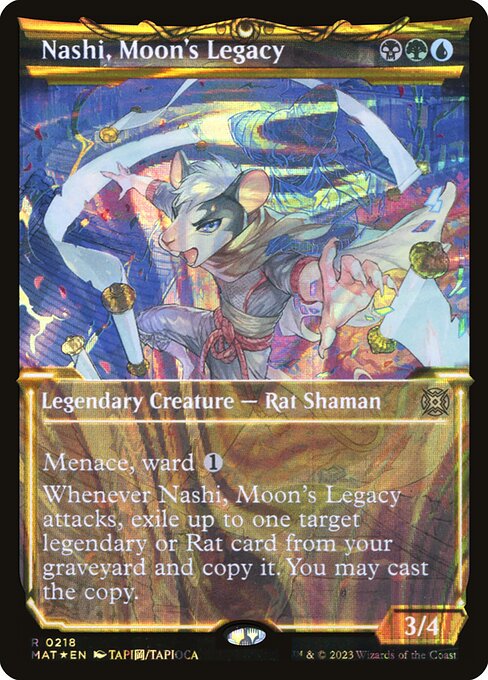 Magic the Gathering Card - Nashi, Moon's Legacy - MTG Circle