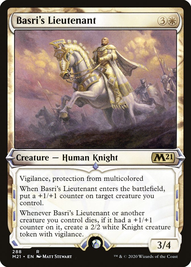 Magic the Gathering Card - Basri's Lieutenant - MTG Circle