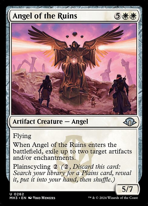 Magic the Gathering Card - Angel of the Ruins - MTG Circle