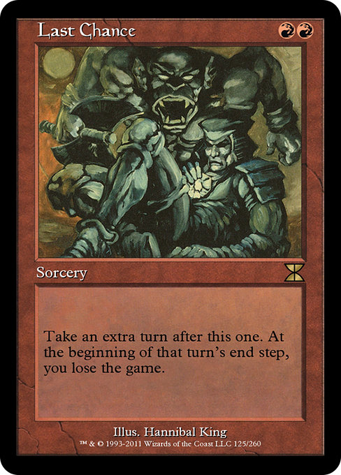 Magic the Gathering Card - Last Chance - MTG Circle