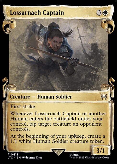 Magic the Gathering Card - Lossarnach Captain - MTG Circle