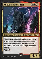 Magic the Gathering Card - Axavar, Fate Thief - MTG Circle