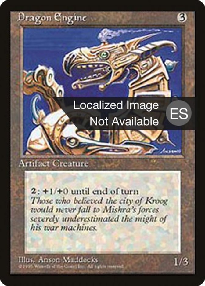 Magic the Gathering Card - Dragon Engine - MTG Circle