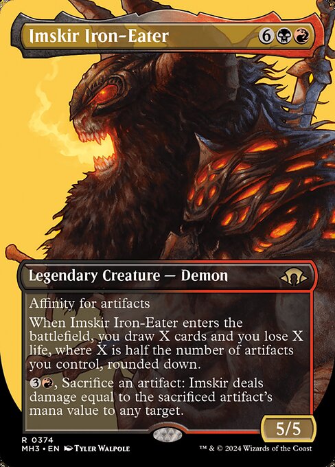 Magic the Gathering Card - Imskir Iron-Eater - MTG Circle