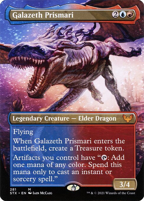 Magic the Gathering Card - Galazeth Prismari - MTG Circle