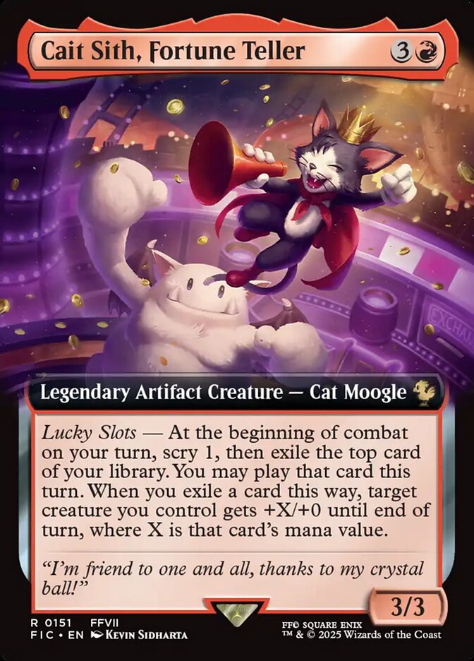 Magic the Gathering Card - Cait Sith, Fortune Teller - MTG Circle