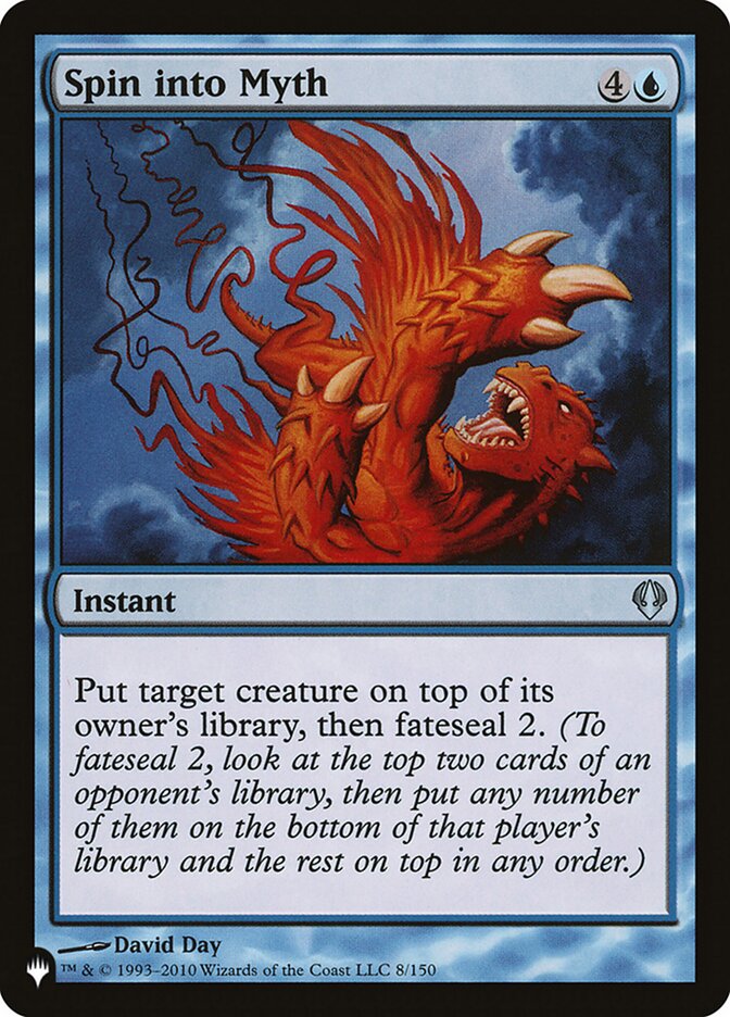 Magic the Gathering Card - Spin into Myth - MTG Circle