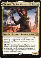 Magic the Gathering Card - Tocasia, Dig Site Mentor - MTG Circle