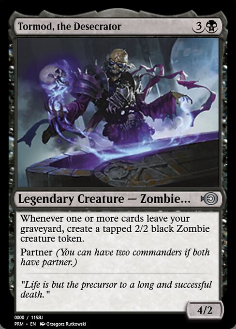 Magic the Gathering Card - Tormod, the Desecrator - MTG Circle