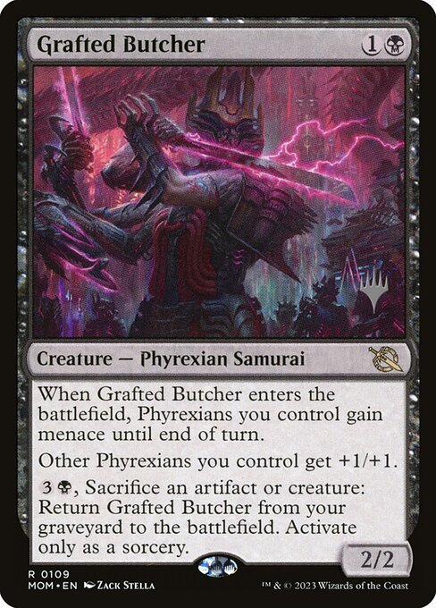 Magic the Gathering Card - Grafted Butcher - MTG Circle