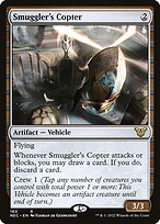 Magic the Gathering Card - Smuggler's Copter - MTG Circle