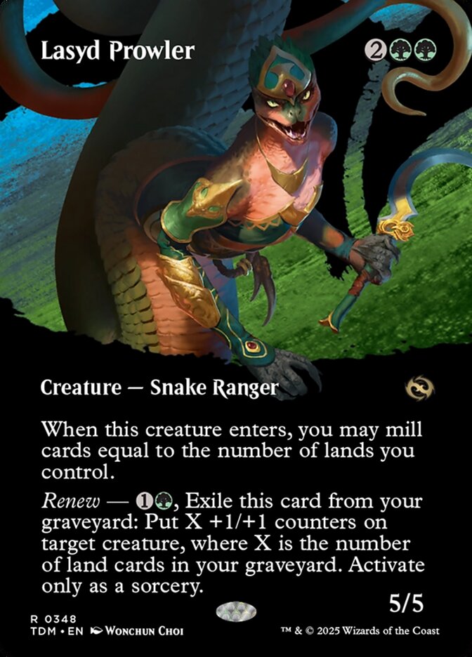Magic the Gathering Card - Lasyd Prowler - MTG Circle