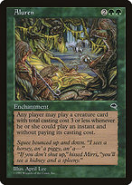 Magic the Gathering Card - Aluren - MTG Circle