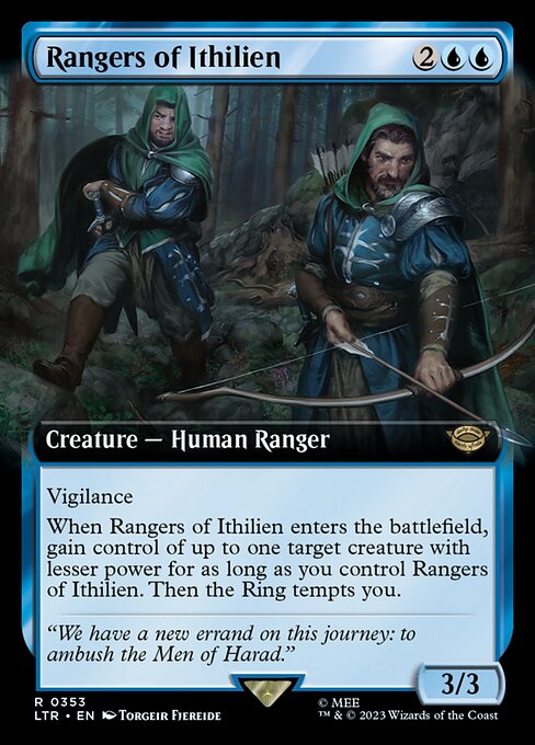 Magic the Gathering Card - Rangers of Ithilien - MTG Circle