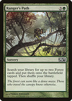 Magic the Gathering Card - Ranger's Path - MTG Circle