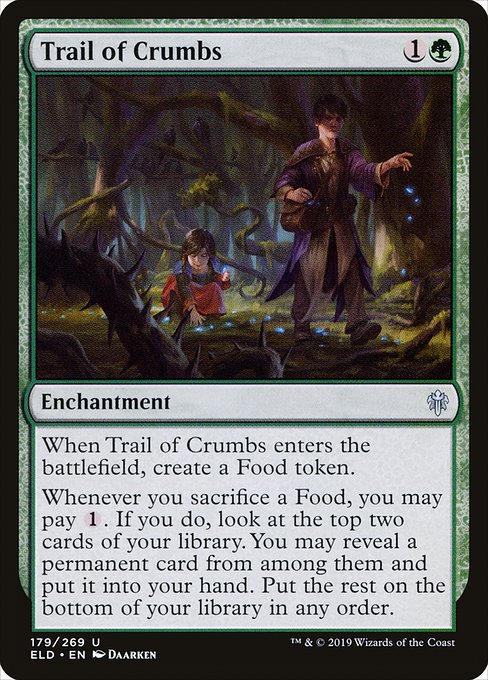 Magic the Gathering Card - Trail of Crumbs - MTG Circle