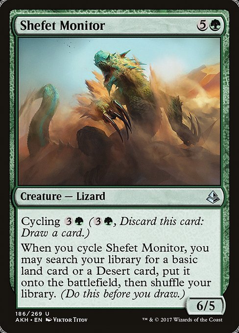 Magic the Gathering Card - Shefet Monitor - MTG Circle