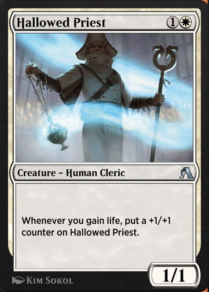 Magic the Gathering Card - Hallowed Priest - MTG Circle