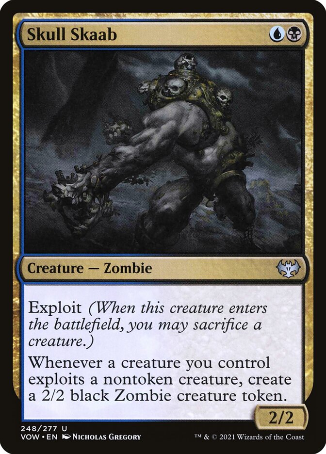 Magic the Gathering Card - Skull Skaab - MTG Circle