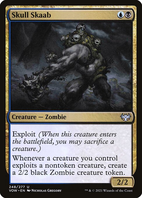 Magic the Gathering Card - Skull Skaab - MTG Circle