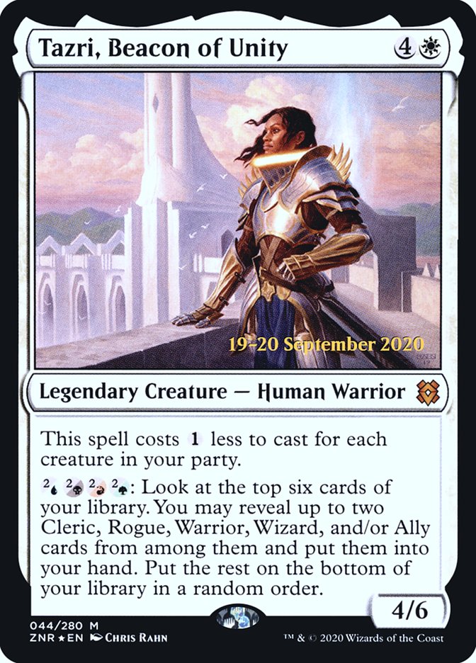 Magic the Gathering Card - Tazri, Beacon of Unity - MTG Circle