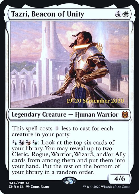 Magic the Gathering Card - Tazri, Beacon of Unity - MTG Circle