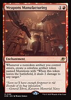 Magic the Gathering Card - Weapons Manufacturing - MTG Circle