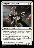 Magic the Gathering Card - Sanguine Evangelist - MTG Circle