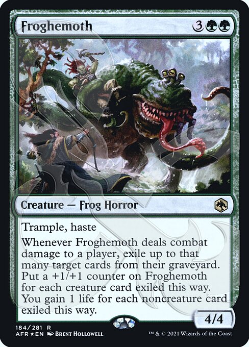 Magic the Gathering Card - Froghemoth - MTG Circle