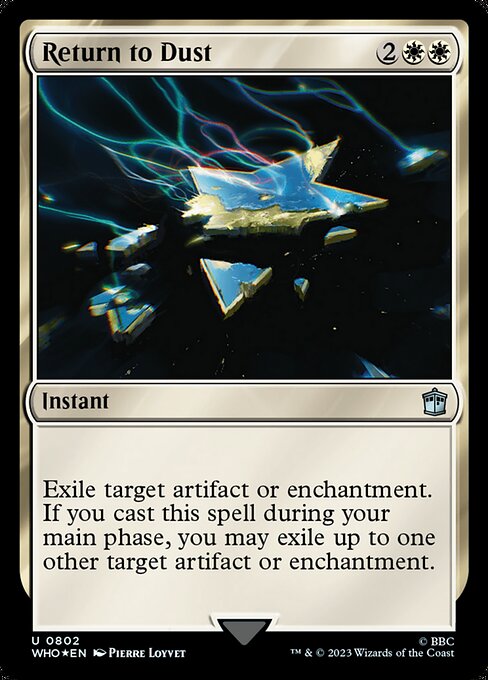 Magic the Gathering Card - Return to Dust - MTG Circle
