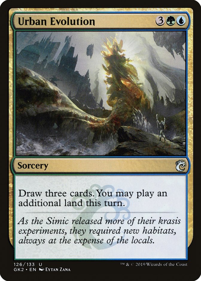 Magic the Gathering Card - Urban Evolution - MTG Circle