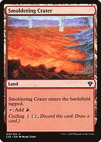 Magic the Gathering Card - Smoldering Crater - MTG Circle