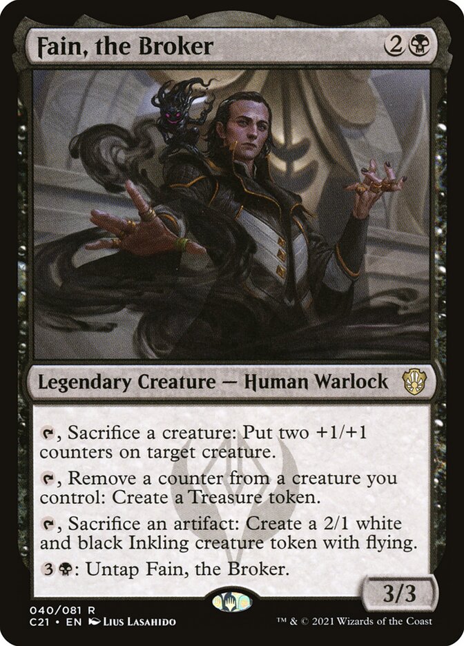 Magic the Gathering Card - Fain, the Broker - MTG Circle