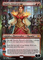 Magic the Gathering Card - Chandra, Dressed to Kill - MTG Circle