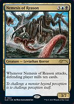 Magic the Gathering Card - Nemesis of Reason - MTG Circle