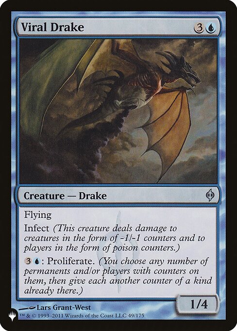 Magic the Gathering Card - Viral Drake - MTG Circle
