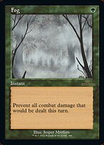 Magic the Gathering Card - Fog - MTG Circle