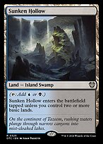 Magic the Gathering Card - Sunken Hollow - MTG Circle